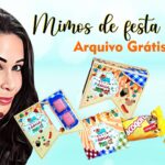 Kit 4 mimos arraiá para festa junina parte 1 | moldes grátis