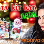 Trio de capinhas para kit kat – Natal | molde grátis