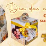 Caixa surpresa e lembrancinha – dia das mães | molde grátis