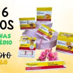 Kit 6 mimos caixinhas de remédio – setembro amarelo | molde grátis