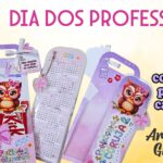 Porta kit kat com marca páginas e calendário – dia dos professores | molde grátis